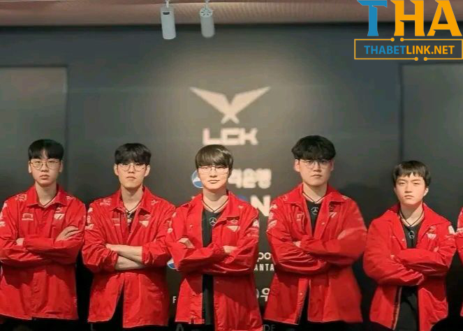 Đội hình T1 của giải LCK lmht 2025